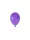 BALONEVI Latex lufi, 5", 13cm, 100db/cs, Pastel Violet, Lila
