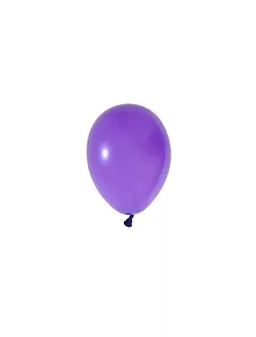 BALONEVI Latex lufi, 5", 13cm, 100db/cs, Pastel Violet, Lila
