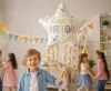 Lufi 34" 85cm Happy Birthday csillag