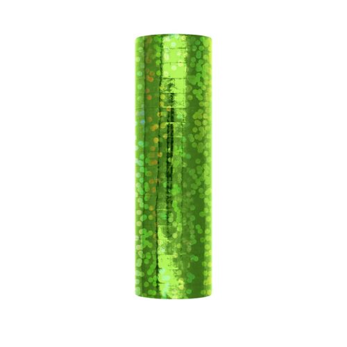 Szerpentin 3,8m Hologramm zöld