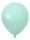BALONEVI Latex lufi 18" 45cm, 25db/cs, Pastel Sea Green, Tengerzöld