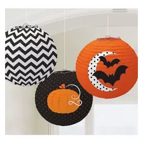 Lampion 3db, Halloween