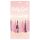 Rojtos girland, dekor füzér, 250cm rózsaszín-fehér
