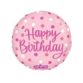 Szülinapi lufi 18" 45cm Happy Birthday