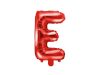Betű lufi 14" 35cm piros fólia betű, E betű, levegővel tölthető