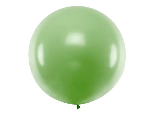 Latex lufi 1m-es Latex léggömb, Pasztell Zöld