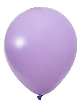 BALONEVI Latex lufi 18" 45cm, 25db/cs, Pastel Light Violet, Világoslila, Levendula