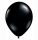Qualatex 16" (40cm-es) Latex léggömb, fashion színek, fekete lufi, fashion onyx black