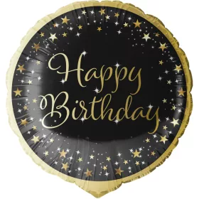 Szülinapi lufi 18" 45cm, Happy Birthday