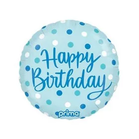 Szülinapi lufi 18" 45cm Happy Birthday