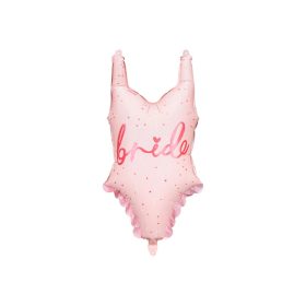 Óriás fólia lufi 30" 76cm, fürdőruha, Bride