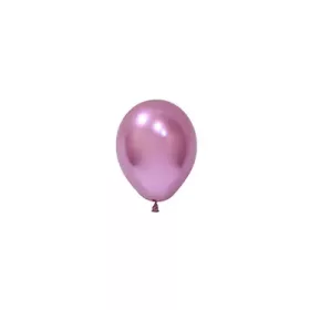   BALONEVI Latex lufi, 5", 13cm, 100db/cs, Chrome Pink, Króm Rózsaszín