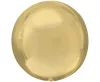 Egyszínű gömb lufi 16" 40cm, Whitegold Fehérarany Orbz