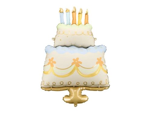Óriás esküvői fólia lufi 41" 104cm, Torta