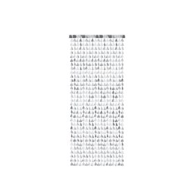 Girland, függöny, háttér, 20x130cm, Ezüst karácsonyfa