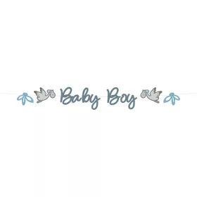 Banner babaszületésre, kisfiú, Baby Boy
