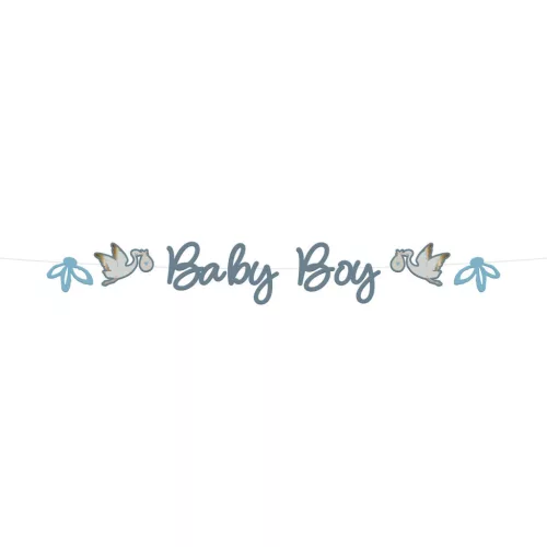 Banner babaszületésre, kisfiú, Baby Boy