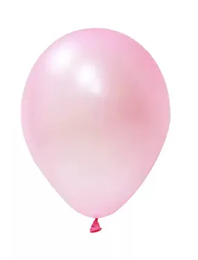 BALONEVI lufi, 12" 30cm, 12db/cs, Metallic Pink, Metál rózsaszín