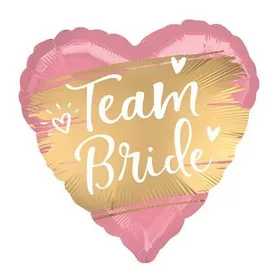 Lufi 18" (45 cm) lánybúcsúra, Team Bride