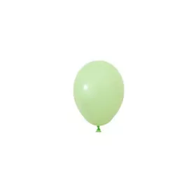   BALONEVI Latex lufi, 5", 13cm, 100db/cs, Pastel Macaron Green, Macaron Zöld