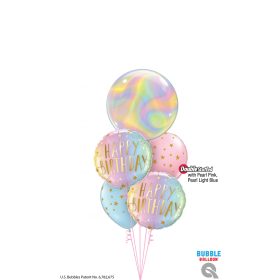   Héliumos luficsokor szülinapra, Happy Birthday, - INGYENES GLS szállítással