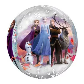 Mintás Orbz lufi 40cm   Disney Jégvarázs, Frozen