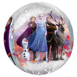 Mintás Orbz lufi 40cm   Disney Jégvarázs, Frozen