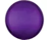 Egyszínű gömb lufi 15" 38cm Lila Orbz