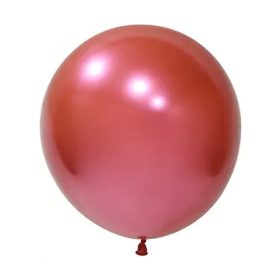   BALONEVI Latex lufi 24" 60cm, 3db/cs, Krom Red, Króm Piros
