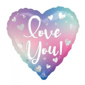 Lufi 17" 43cm "Love You!" szív