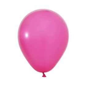   BALONEVI Latex lufi, 12" 30cm, 100db/cs, , Pastel Fuchsia, Fukszia