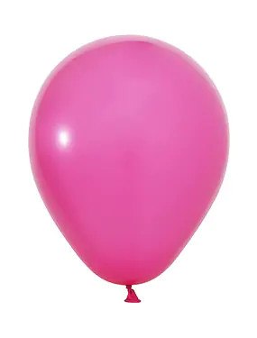 BALONEVI Latex lufi, 12" 30cm, 100db/cs, , Pastel Fuchsia, Fukszia