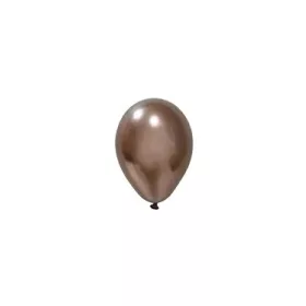   BALONEVI Latex lufi, 5", 13cm, 100db/cs, Chrome Truffle, Króm Barna
