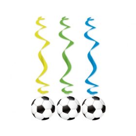 Foci, Football, függő dekor 3db