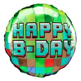 Szülinapi lufi 18" 45cm Happy B-Day