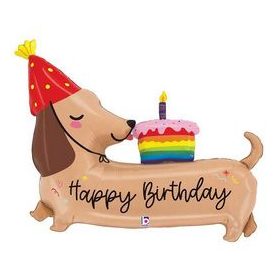 Óriás fólia lufi kölyökkutya, 2881901, héliummal töltve