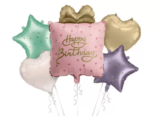 Héliumos luficsokor szülinapra, Happy Birthday