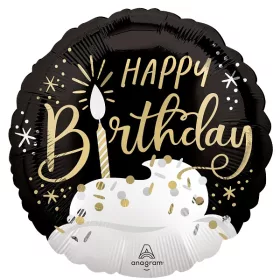 Szülinapi lufi 18" 45cm Happy Birthday