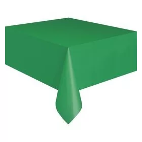 Műanyag asztalterítő 137x274cm sötétzöld, p5091