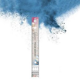 Holi festékpor babaváróra, kék, Konfetti ágyúban, 40cm