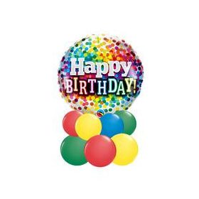   Asztaldísz - lufikompozíció  - születésnapra, szülinapra, 49496