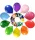 BALONEVI Latex lufi, 10" 25cm, 18db/cs Pastel Assorted, vegyes színek
