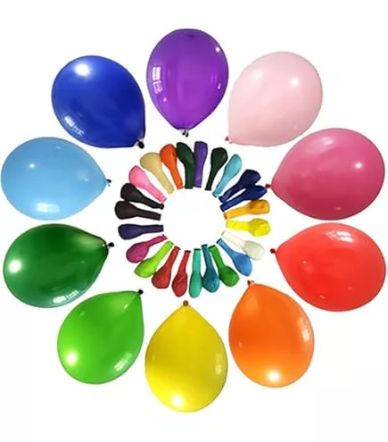 BALONEVI Latex lufi, 10" 25cm, 18db/cs Pastel Assorted, vegyes színek