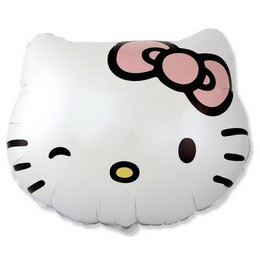 Óriás fólia lufi 24" 65cm Hello Kitty