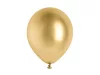 Lufi 12" (30cm-es) chrome, Glossy színek -  10db/csomag, Glossy Gold, Arany