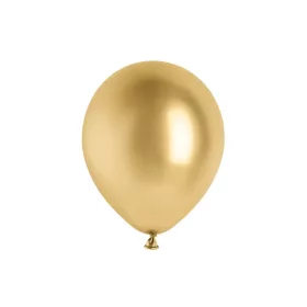   Lufi 12" (30cm-es) chrome, Glossy színek -  10db/csomag, Glossy Gold, Arany