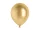 Lufi 12" (30cm-es) chrome, Glossy színek -  10db/csomag, Glossy Gold, Arany