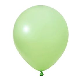   BALONEVI Latex lufi 18" 45cm, 25db/cs, Pastel Macaron Green, Macaron Zöld