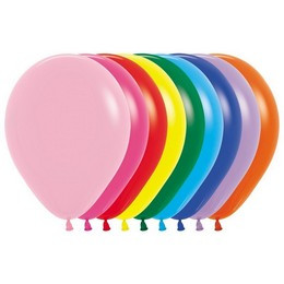 Latex lufi 11", 28cm 12db vegyes színek, Fashion