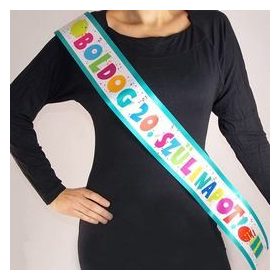 Vállszalag Boldog 20. Születésnapot, Jamboree, 35958